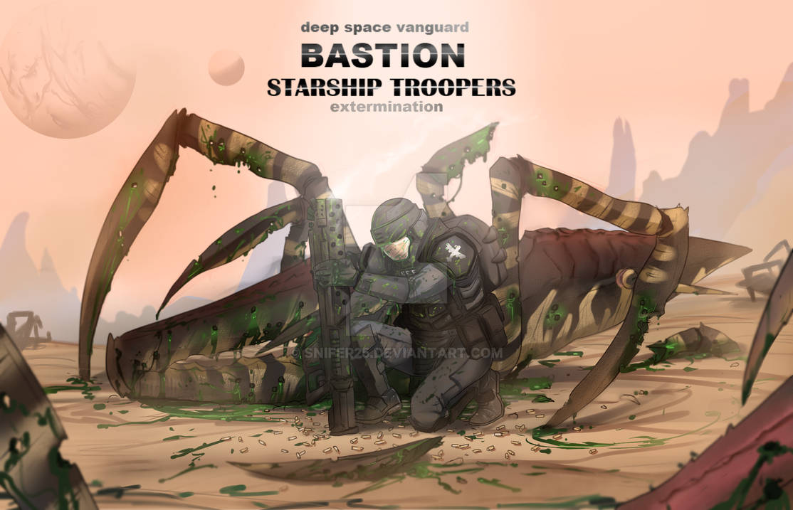 starship trooper extermination bastion class by Snifer25 on DeviantArt
