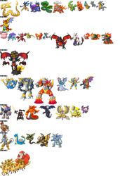 Arctus' Pokemon Fusions 2010