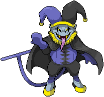 Deltarune: Jevil Sprite by ArctusDracon on DeviantArt