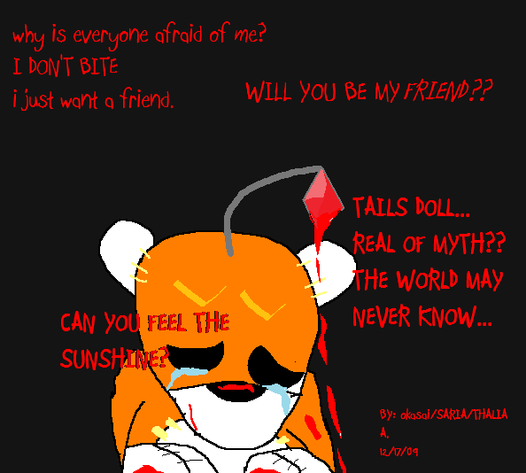 Sad Tails Doll by Themysteriouspirate on DeviantArt