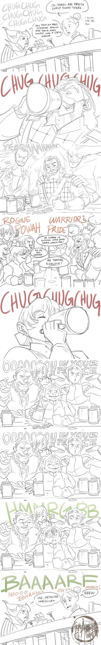 DA:I - Drinking Contest by aimo