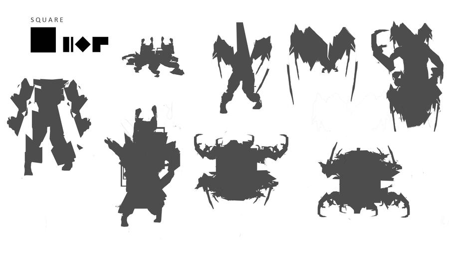Square Character Design Examples Square Characters by jfernandez1921 on DeviantArt