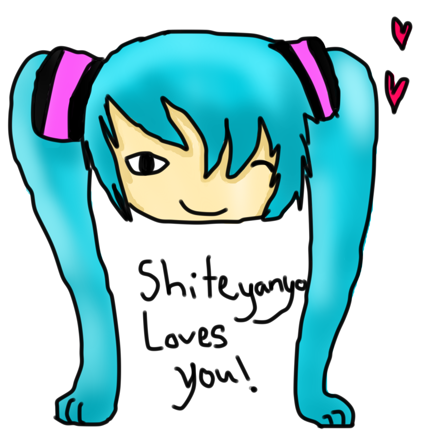 Vocaloid Fanart - Shiteyanyo Loves You!