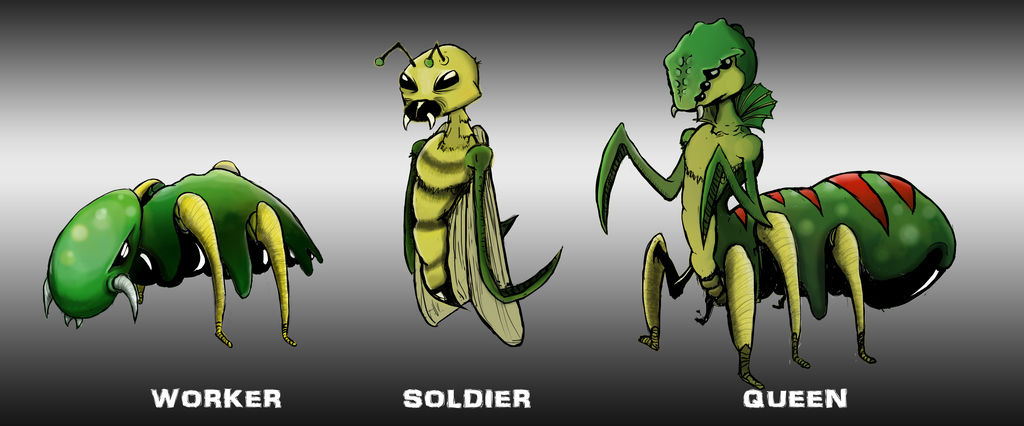 Alien Insect Concepts by Natal-Arts on DeviantArt