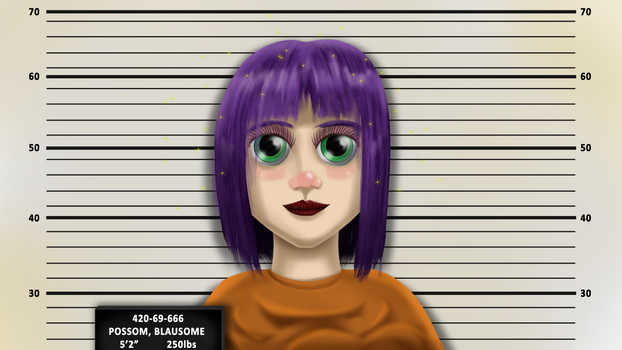 Mug Shot Girl