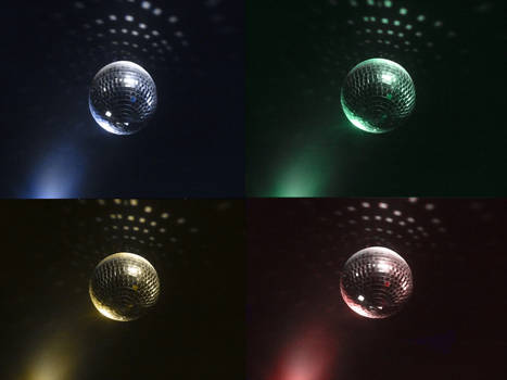 Shiny disco ball