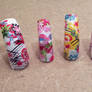 Kimono Print Themed Nails
