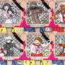 Danganronpa Art Cards Apr. '19 - Set 2