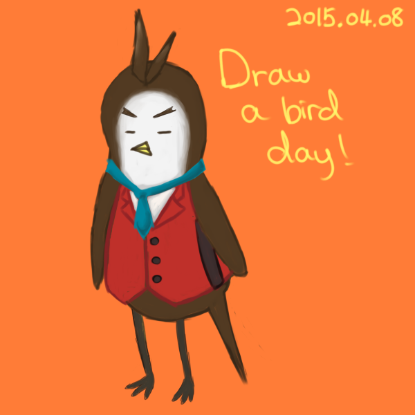 Apollo Justice as a bird