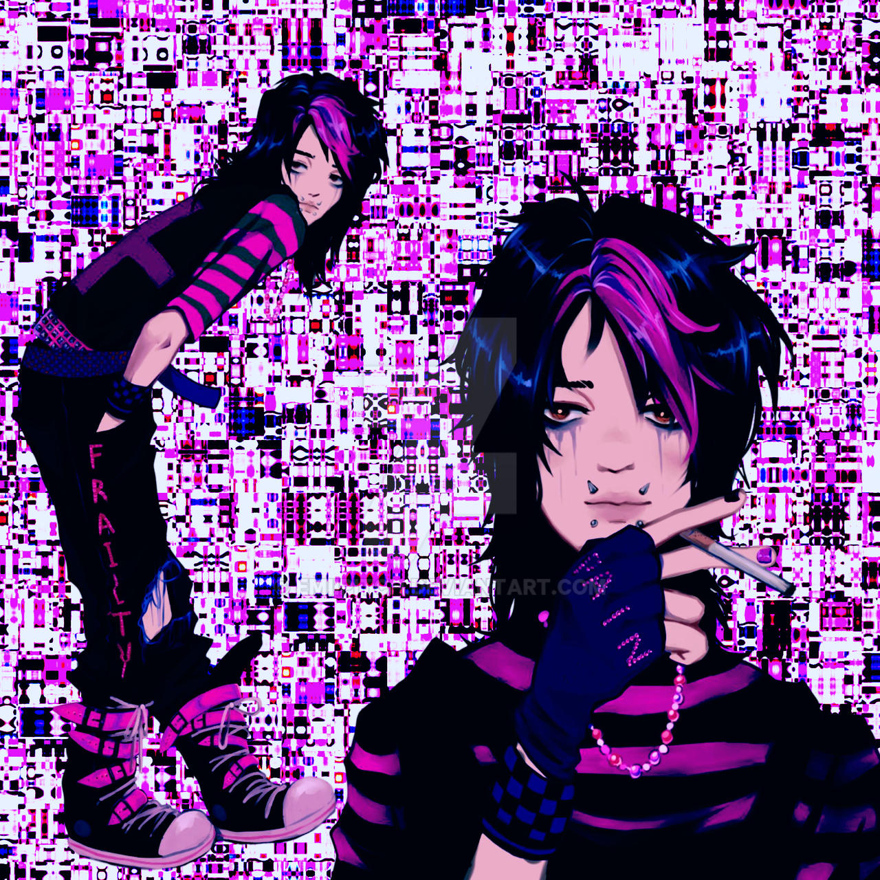 Emo Character Rig EMO by EmiiPitch on DeviantArt