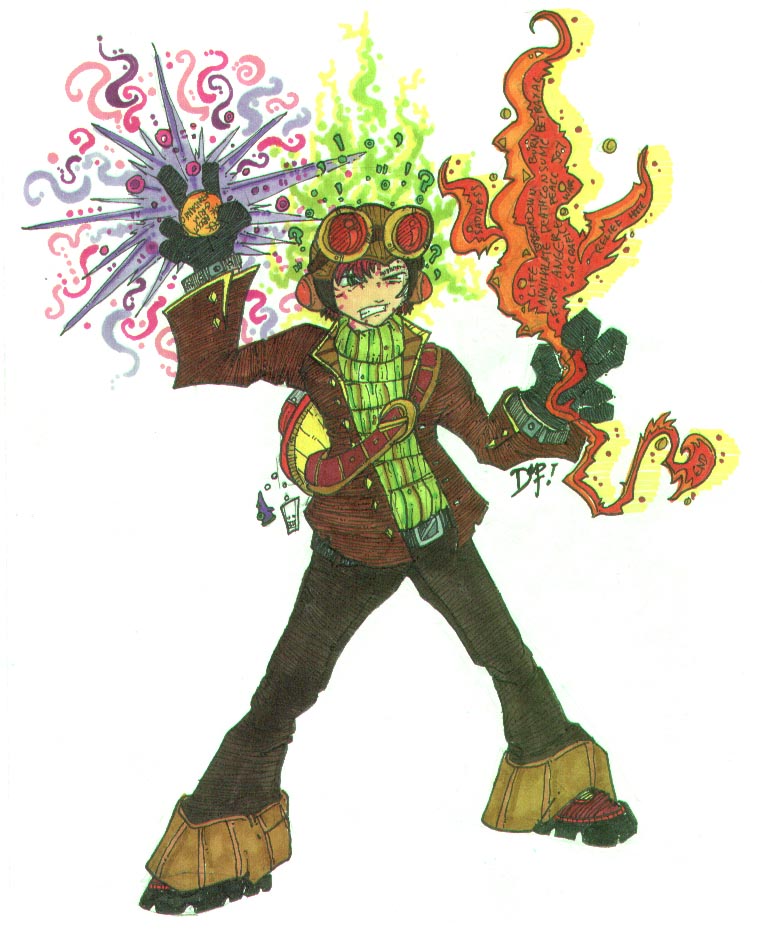 Psychonauts - Raz by newvani on DeviantArt