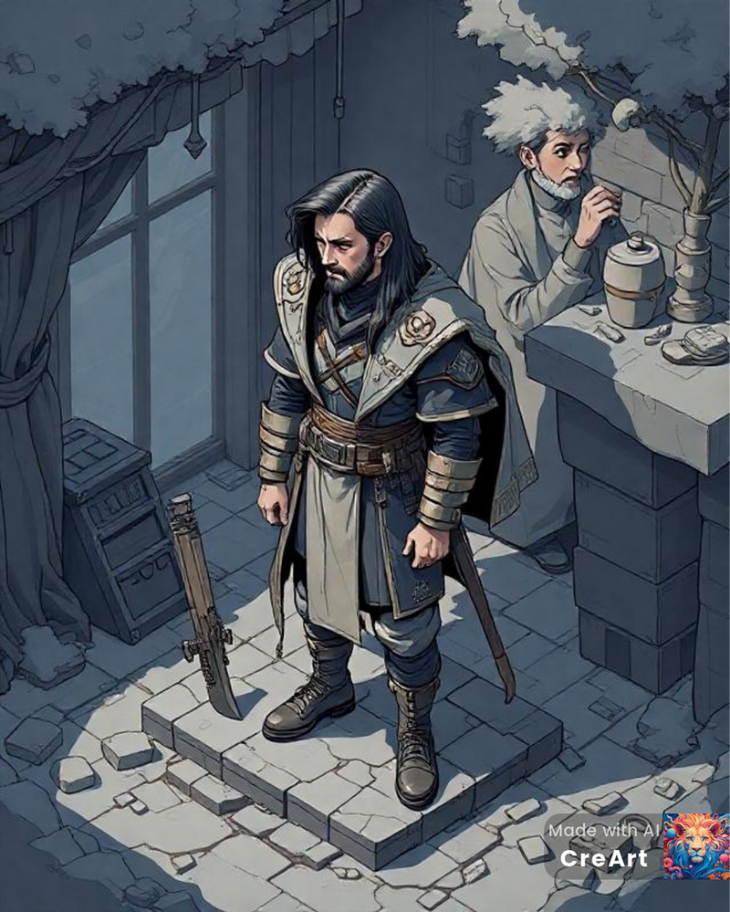 Isometric Rama Character Isometric Male Character Design ~ Reference img by SquidCannonArmed on ...