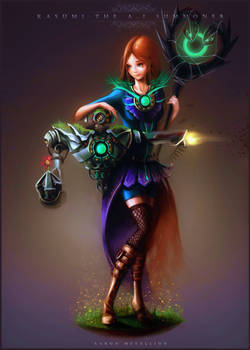 Kasumi - The A.I. Summoner (Painting 1/12 - Jan)