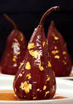 Gold and Port Poached Pears by McKenzie-James