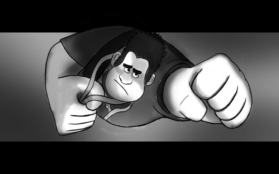 You Re My Hero Wreck It Ralph *SPOILER* Wreck It Ralph - You're My Hero (Sketch) by SIM0N2 on DeviantArt