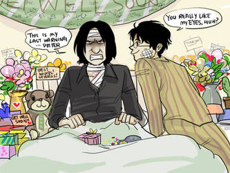 HP-If Snape survived...