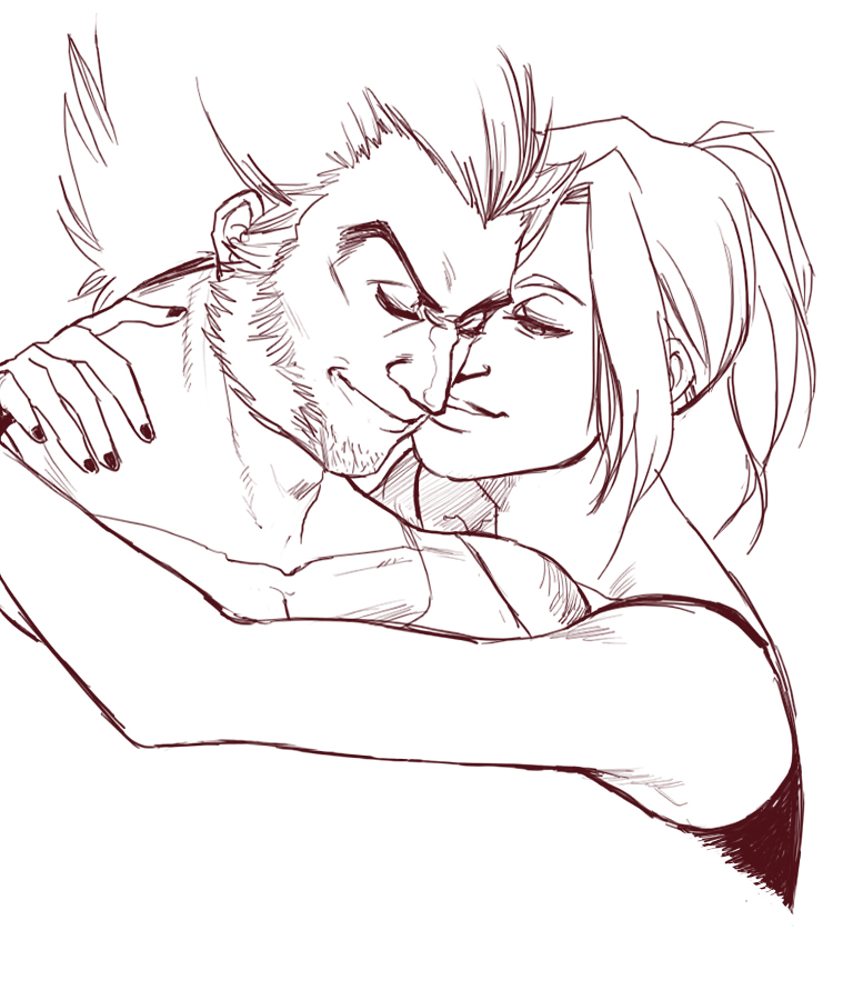 Commision-Wolverine n Kitty