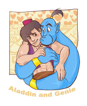 REQUEST 2-Aladdin x Genie