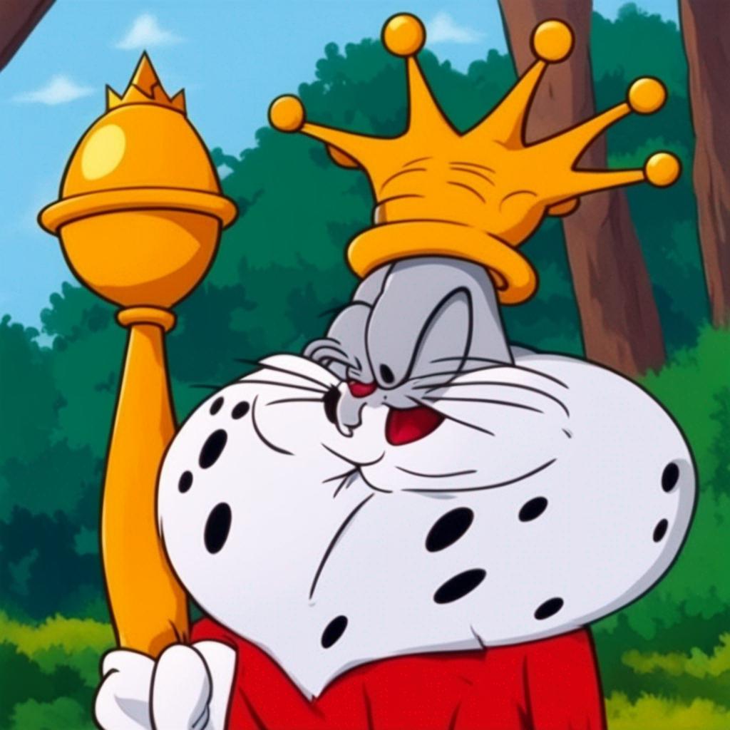 Bugs Rey King Bugs Bunny by zacshistorynotes on DeviantArt