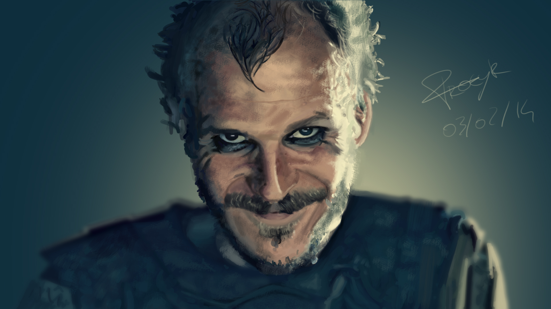 Digital Painting FLOKI