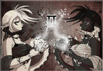 Gemini dragongirls by Gigicom