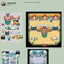 Indoor Tileset PC and Mart Pokemon Forever Lost
