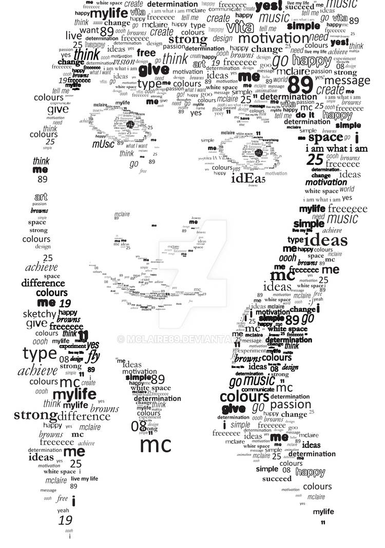 Typographic Portrait