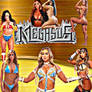 Megan Bayne AEW Collage
