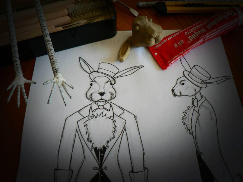 Rabbit Ringmaster plan by BNiki on DeviantArt