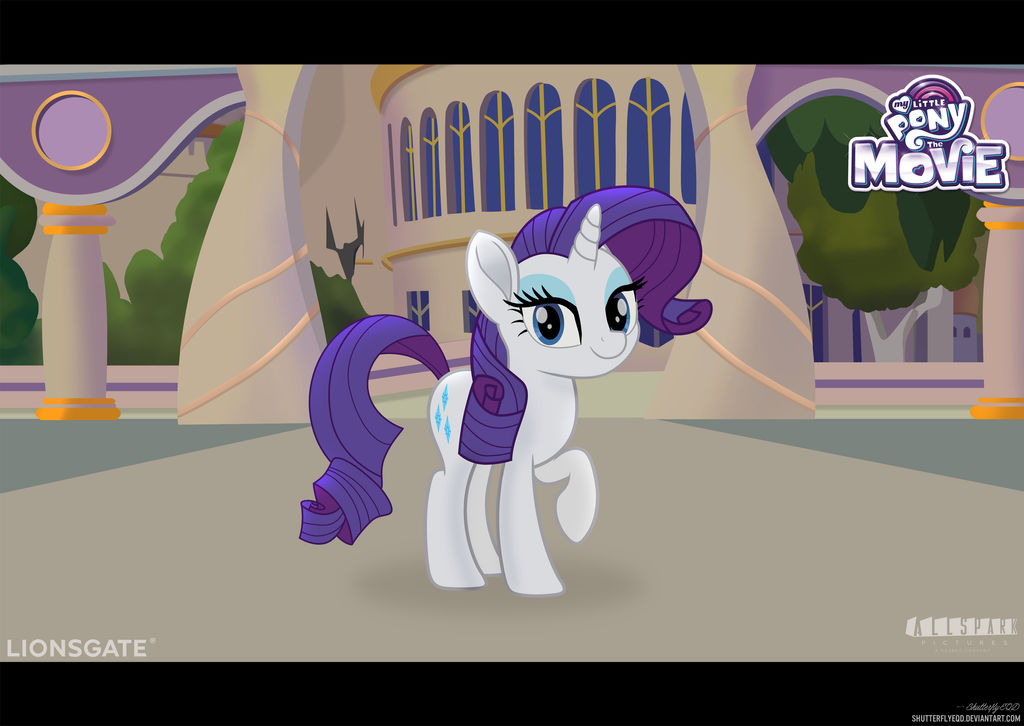 MLP Movie (2017) -- Rarity ! by ShutterflyEQD on DeviantArt