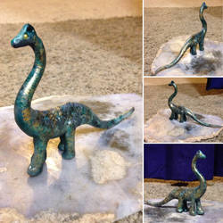 Fully Painted Dinosaur...It's Jurassic Cool!