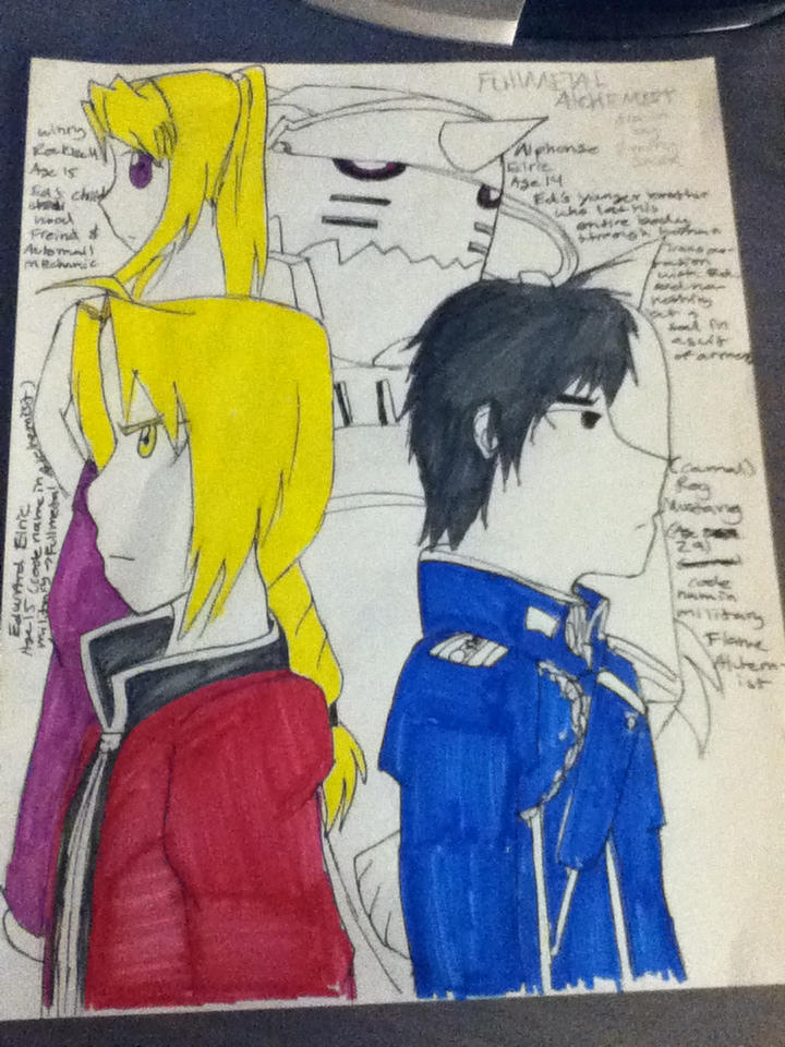 Awoken Drawing Fullmetal Alchemist drawing by Awoken-Artist on DeviantArt