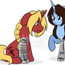 MLP Art: Edward Elric and Emmy Rosenthal