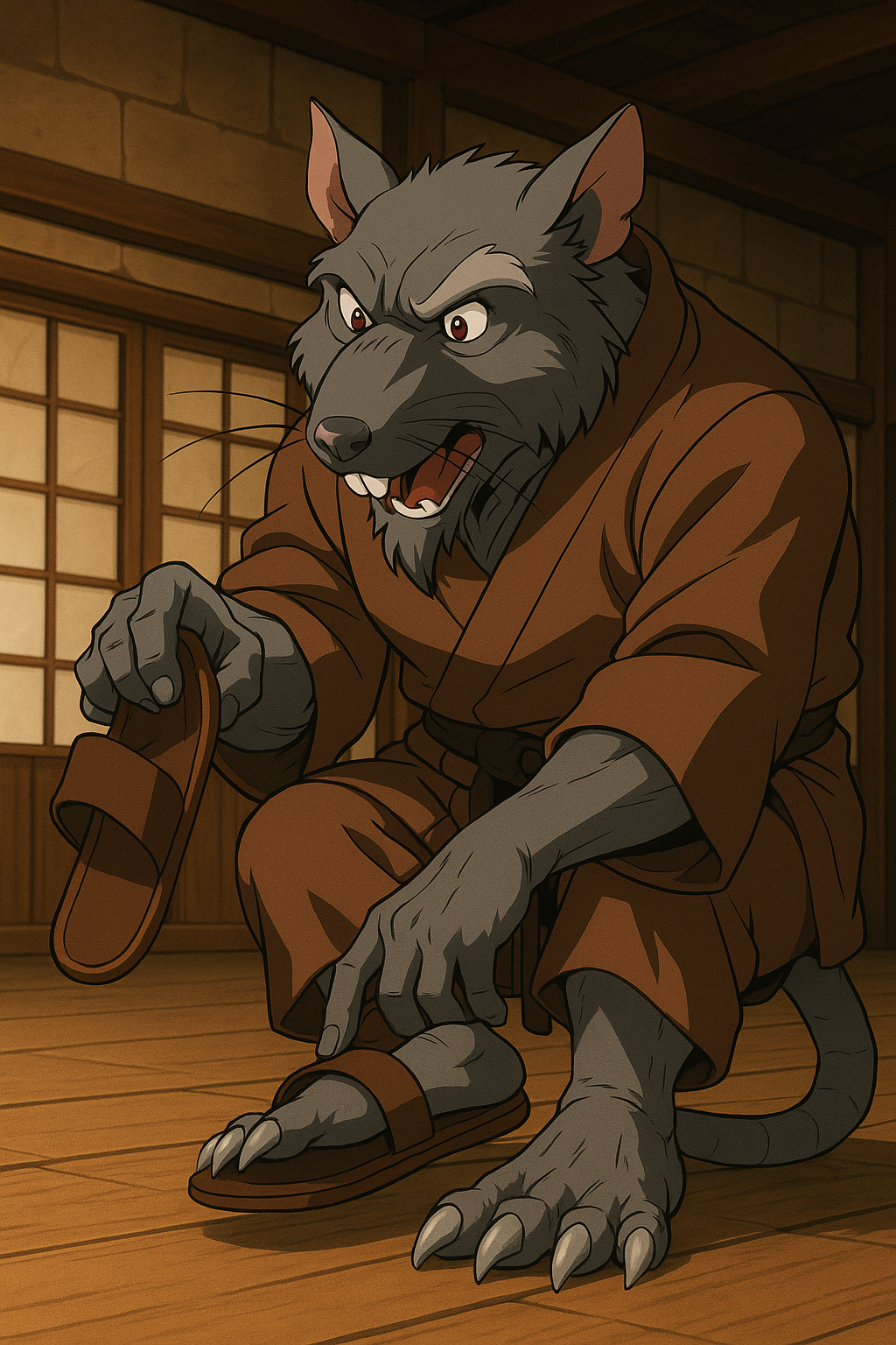 Master Splinter Reading Master Splinter's Training Pt. 1 by Williams489 on DeviantArt