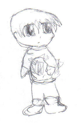 Chibi and His Dirt Bike Helmet by jadefyres-freedom on DeviantArt