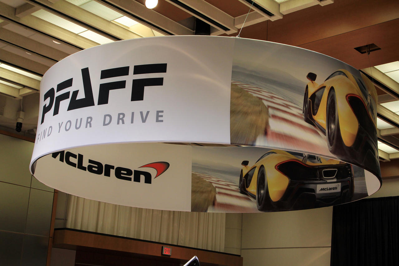 CIAS 2014 - Mclaren/PFAFF Banner