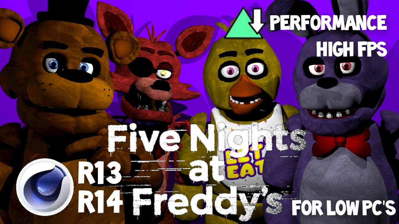 Plinks Rynfox FNAF 1 Rynfox Cancelled model for low pc's by frednekofnaf on DeviantArt