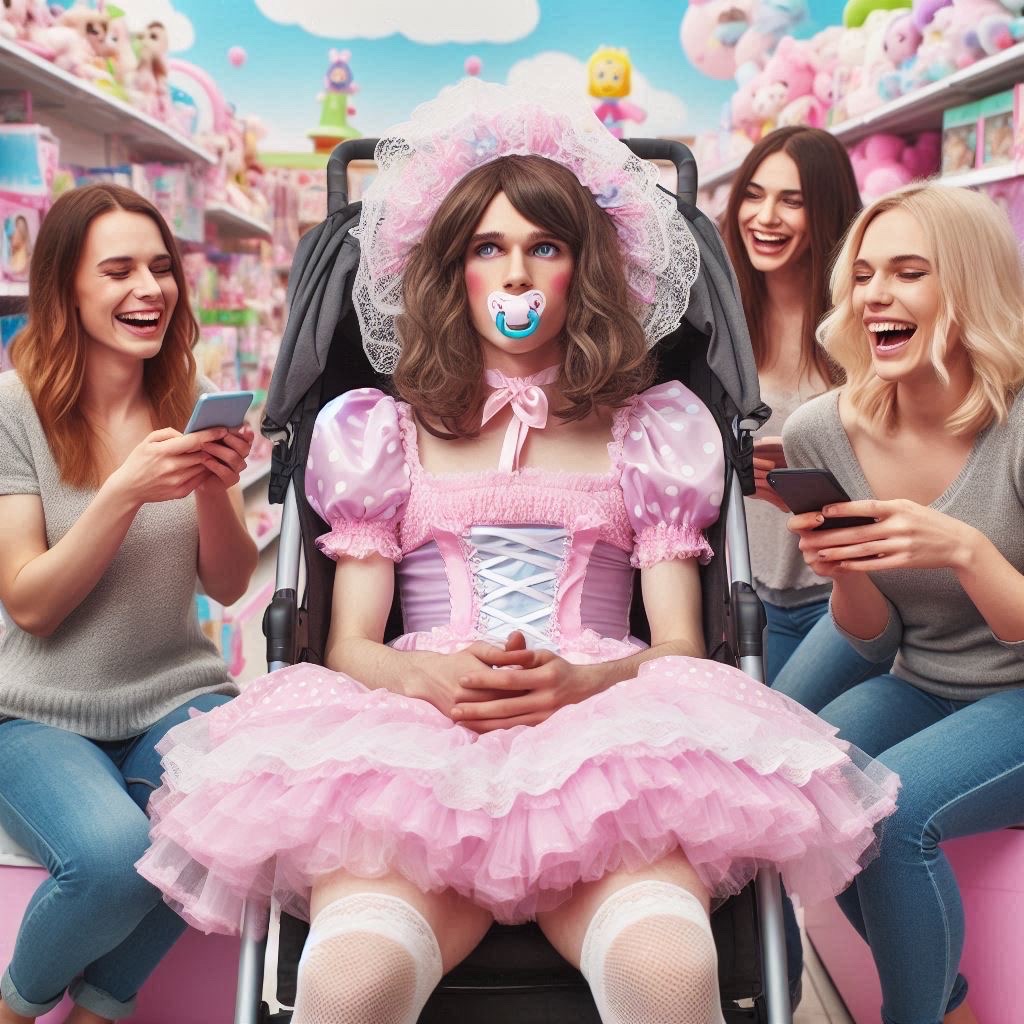Sissy Baby Taken To The Toy Store By Big Sisters By ScarletDevil09 On sissy-baby-taken-to-the-toy-store-by-big-sisters-by-scarletdevil09-on