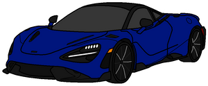 2020 McLaren 765LT Sticker Art