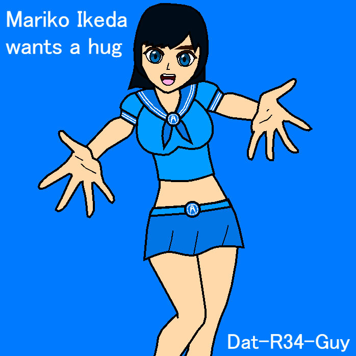 Mariko Ikeda wants a hug by Dat-R34-Guy on DeviantArt
