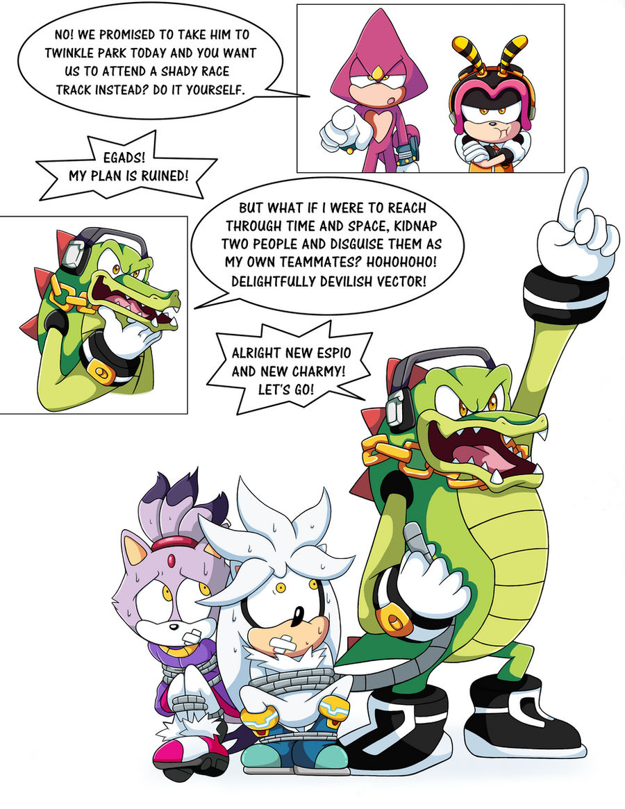 Team Vector's Formation in Team Sonic Racing by TheDoctorDetective on ...