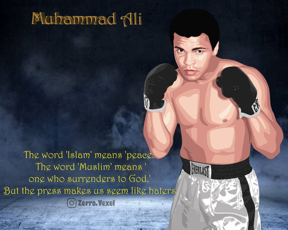 Muhammad Ali vector by zerrovexel on DeviantArt