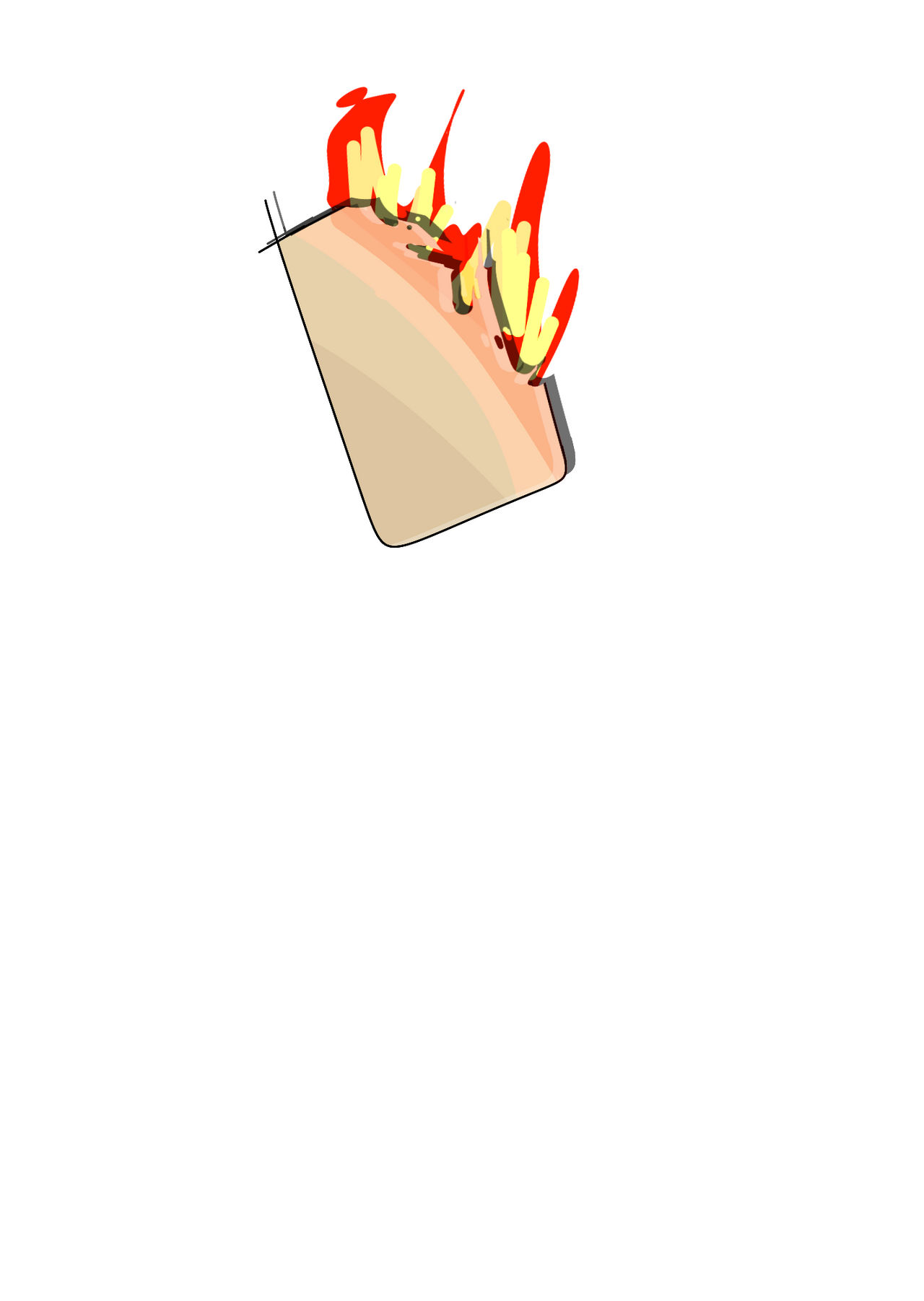 A burning paper by MapalSyrup on DeviantArt