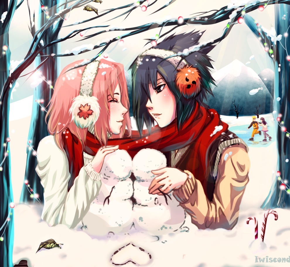 Cute-christmas-anime-wallpaper-naruto-sakura-x-sas by Makas-Daddy on  DeviantArt