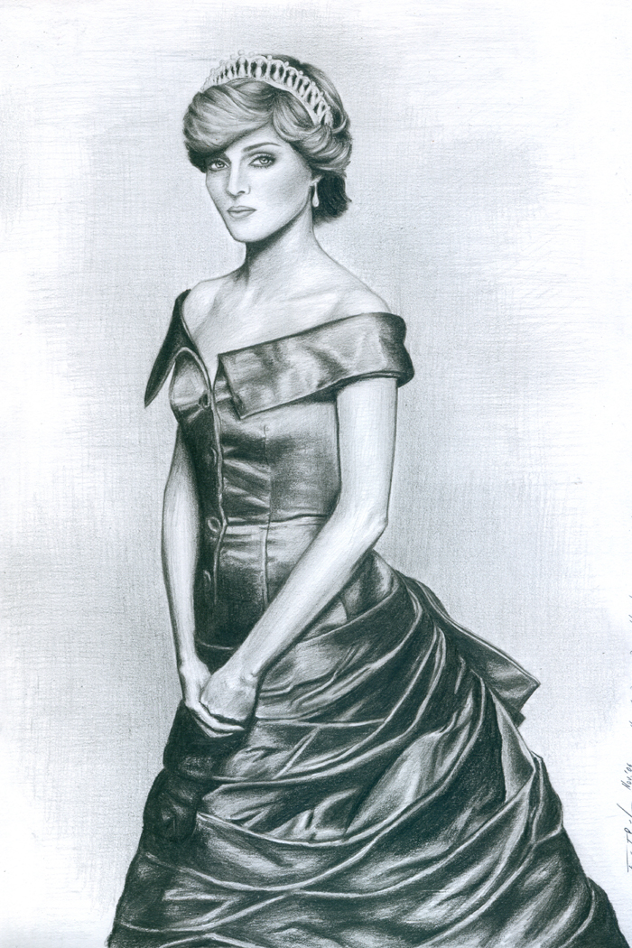 Madonna as Princess Diana