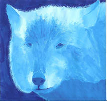 Wolf Tent Painting