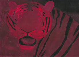 Tiger Shade Painting