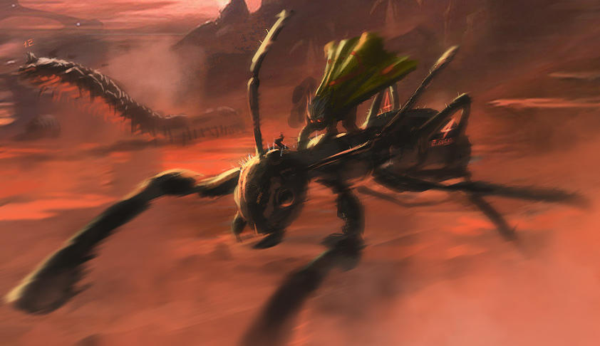 Insect Rider by AdrienCams on DeviantArt