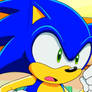 Sonic The Hedgehog (Kid) Angry