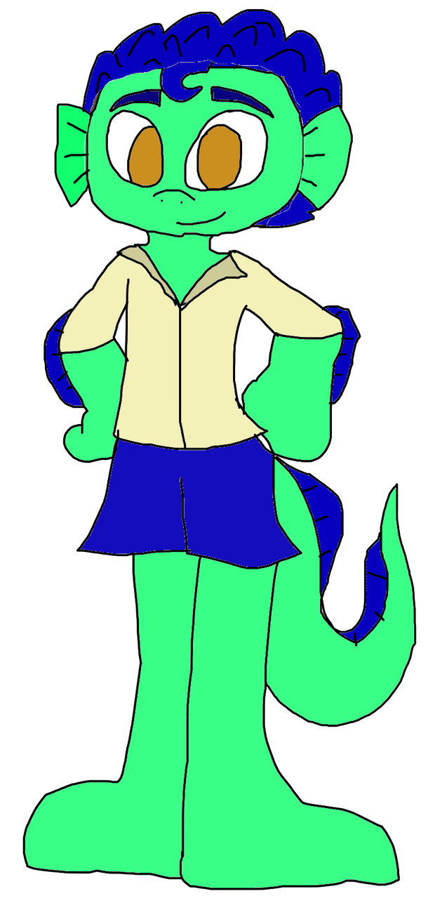 Luca (Sea Monster) by Markendria on DeviantArt